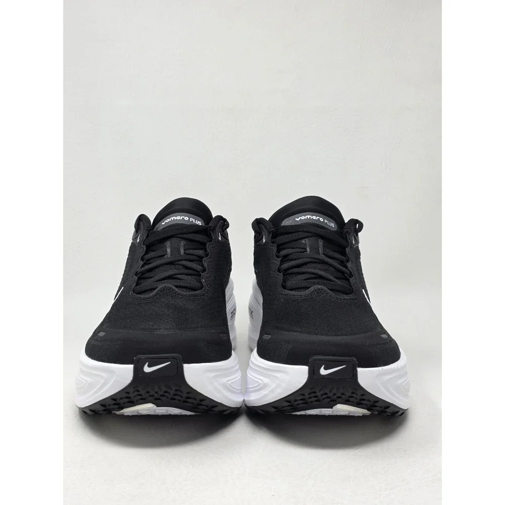 Nike Vomero Plus Mens Road Running Shoe Black  White HV8150-002 Size 8 New